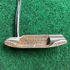 John Byron Dale O Head 35.5" raw steel putter Super Stroke Mid Slim2.0 grip RH