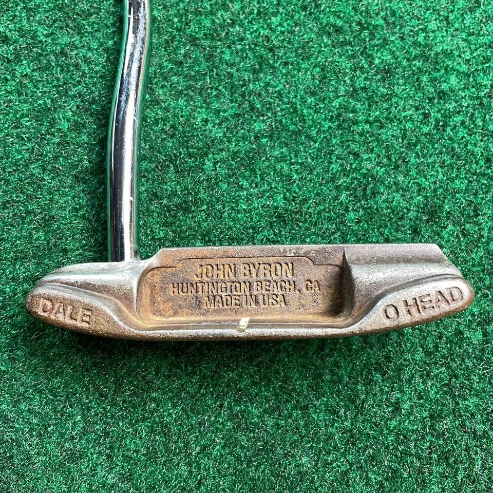 John Byron Dale O Head 35,5" Raw Steel Putter Super Stroke Mid Slim2.0 Griff RH