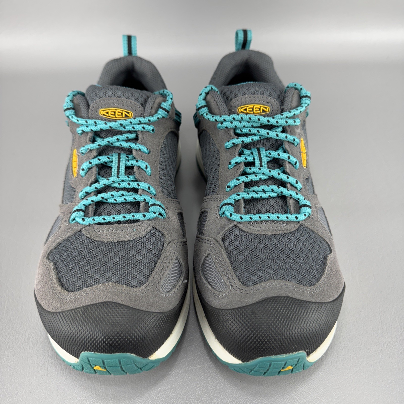 Scarpe Keen donna taglia 6 5 M Springfield grigio lago blu punta antinfortunistica lavoro industriale