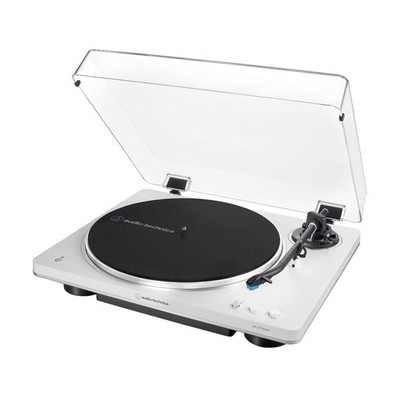 Audio Technica AT-LP70XBT Plattenspieler weiss Bluetooth Vollautomatisch