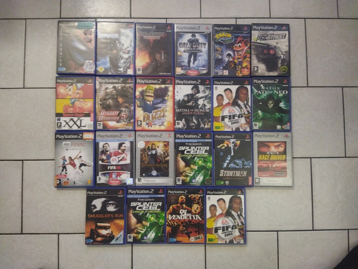 Lot De Boîtes Vides Pour Jeux PlayStation 2 - État Correct - Jeu "Adventure" - Pour Collection