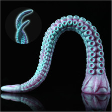 Long Anal Dildo Sex Toys - Monster Tentacle Dildo Anal Plug, 21" Huge Butt Plug