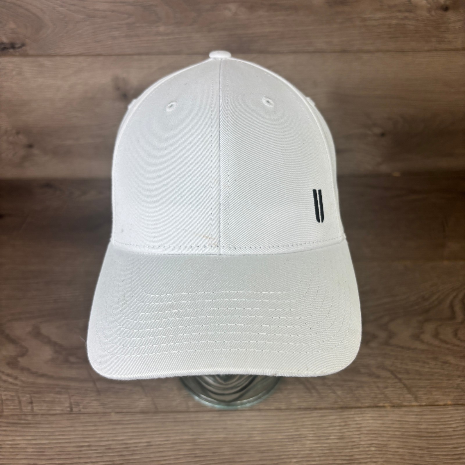 NOBULL Performance Hat Snap Back Cap White Black … - image 3