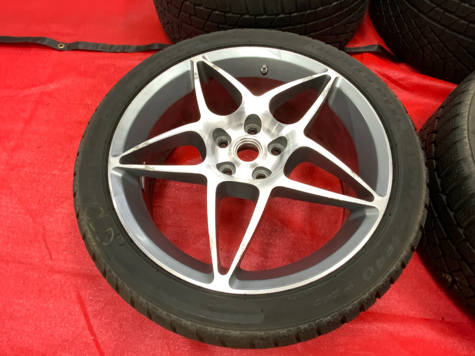 4 Factory Ferrari California T Wheels Forged OEM Diamond Cut 19 inch Set