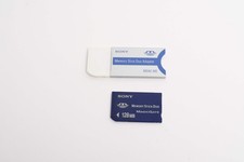 Sony 128MB Memory Stick Duo Card MagicGate w/ Adapter, Formatted