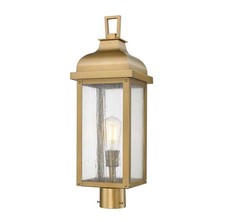 Artcraft Lighting AC8183 Madrid 25" Tall Post Light - Brass