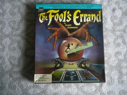 The Fool's Errand by Miles Computing = BIG BOX - Atari ST