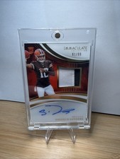 2025 Panini Immaculate Collection Rookie Patch Autographs Shedeur Sanders /99
