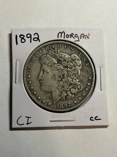1892-P Morgan Silver Dollar Philadelphia Extremely Fine XF Better Date