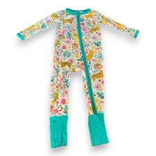 Birdie Bean Ivy Bamboo Convertible Romper 6-12 Months 