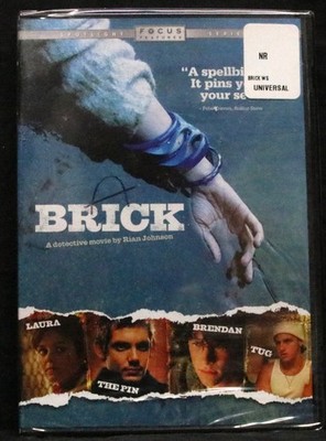 DVD: BRICK Joseph Gordon-Levitt Nora Zehetner Spotlight Series NEW-SEALED
