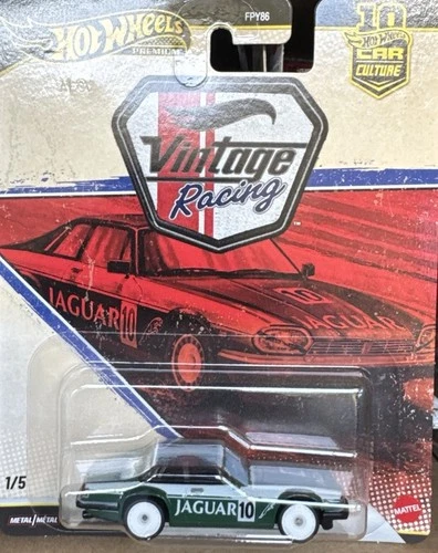 2026 Hot Wheels Premium Vintage Racing 2026 ' Jaguar XJS "IN HAND"