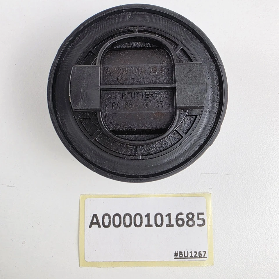 Tapa de llenado de aceite de motor Mercedes-Benz Clase C 1997-2017 A0000101685 Foto 2 de 4
