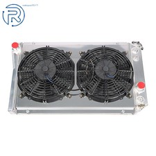 3 Row Aluminum Core Radiator Fan For 1982-02 Chevrolet S10s-10 Blazer V8