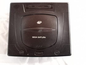 Sega Saturn Console MK-8000 with Games No Cables Tested and Working