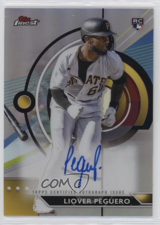 2023 Topps Finest Finest Auto Liover Peguero #FA-LP Rookie Auto RC 2a9