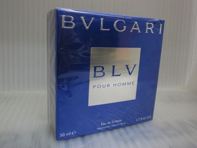 BLV POUR HOMME BVLGARI 1.7 oz / 50 ML Eau De Toilette Spray Sealed Batch 10B48D1