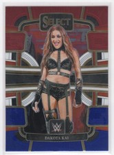 #30 2024 Panini Select WWE Red and Blue Base * Dakota Kai