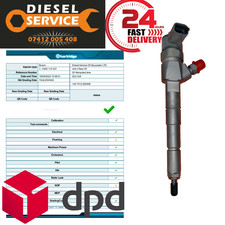 Vauxhall Fiat Alfa Romeo 1.6 JTD Genuine Bosch Tested Injector 0445110524
