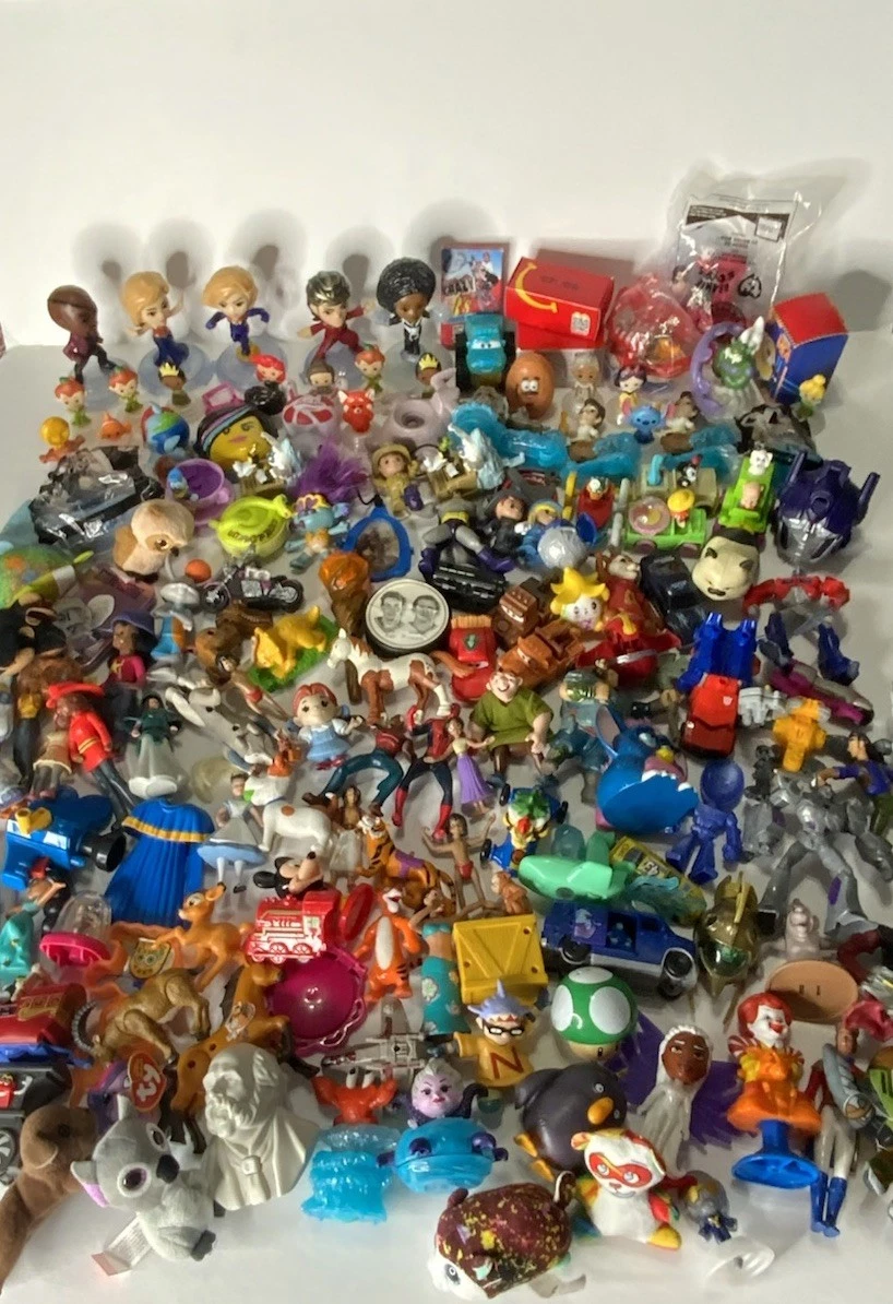 Lot Vintage De 10 Jouets Promotionnels 80's 90's McDonald's Pizza Hut Kellogg's