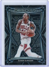 2023 Obsidian #106 DeMar DeRozan Electric Etch /30 Bulls