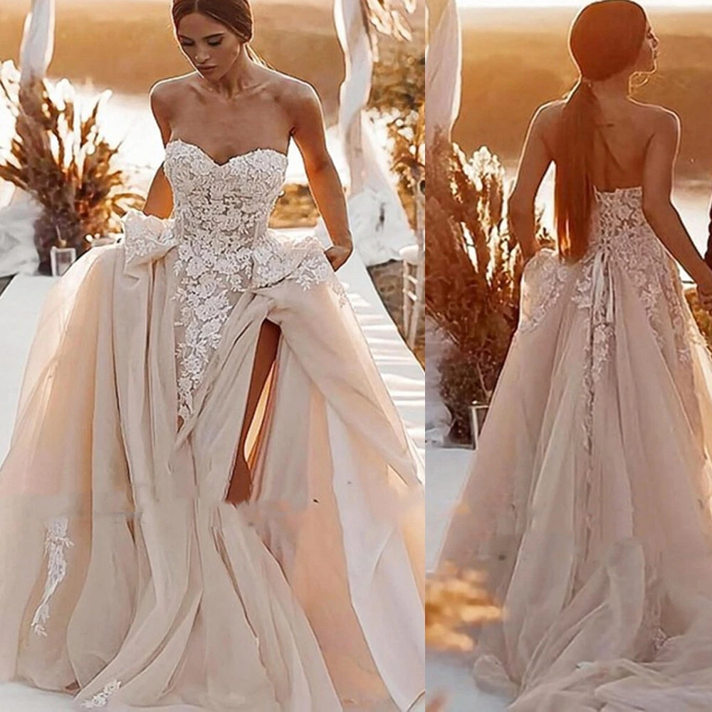 champagne dresses for wedding