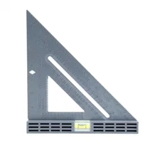 8 In. Composite Speedlite Level Rafter Square (gray) | Swanson Plastic Gray X