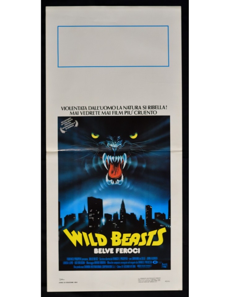Locandina di Wild Beasts - Belve feroci (1984)