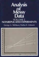 Analysis of Messy Data : Nonreplicated Experiments, Hardcover by Milliken, Ge...