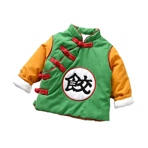 Anime Son Goku & Chiaotzu Kids Cosplay Coat Jacket Winter Warm Unisex - Picture 7 of 12