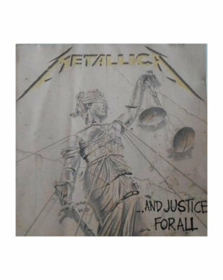 NEW And Justice for All by Metallica 1988 Frayed Ends Of S, BLACKENED, DYERS EVE