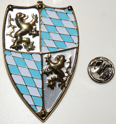 Hering Bayern Anstecker - Metall Pin Mit Butterfly Clip