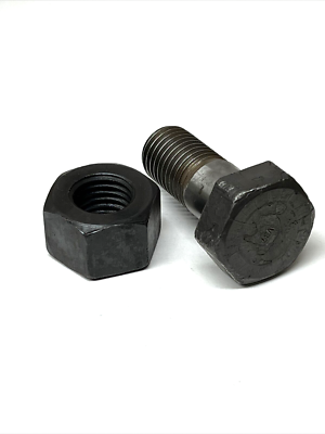#ad 10 7 8 9X2 1 4 Heavy Hex Head Bolt amp; Nut Grade B7 Hard 7 8x2.25 close to a325 $35.99