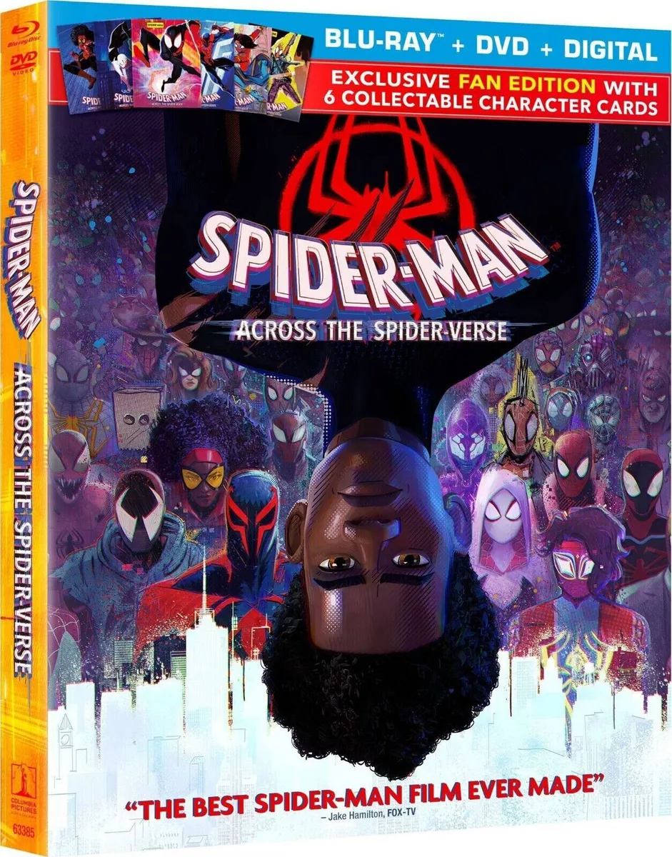 Spider-man: Across The Spider-verse / Spider-man: Into The Spider-verse:  2-movie Collection (dvd) : Target