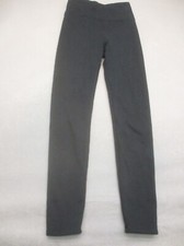 TUFF ATHLETICS Size 10-12 Girls BLK High Rise Compression Training Leggings 032