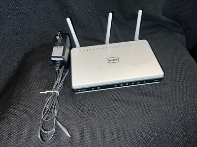 D-Link DIR-655 300 Mbps 4-Port Gigabit Wireless N Router Excellent Condition