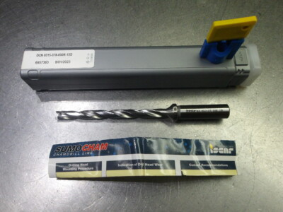 Iscar .315-.35'' Coolant Thru Drill 1/2'' Shank DCN 0315-378-050R-12D (LOC3637)