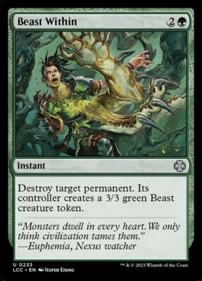 *MtG: Beast Within - Commander: Lost Caverns of Ixalan UC - magicman*