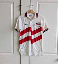 Vintage Champion Polo Shirt Men S 1995 Pan American Team USA Made Single Stitch