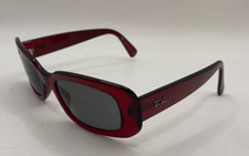 RAY-BAN EYEGLASSES SUNGLASSES FRAMES ONLY RB4122 7135/8G TRANSPARENT RED ITALY