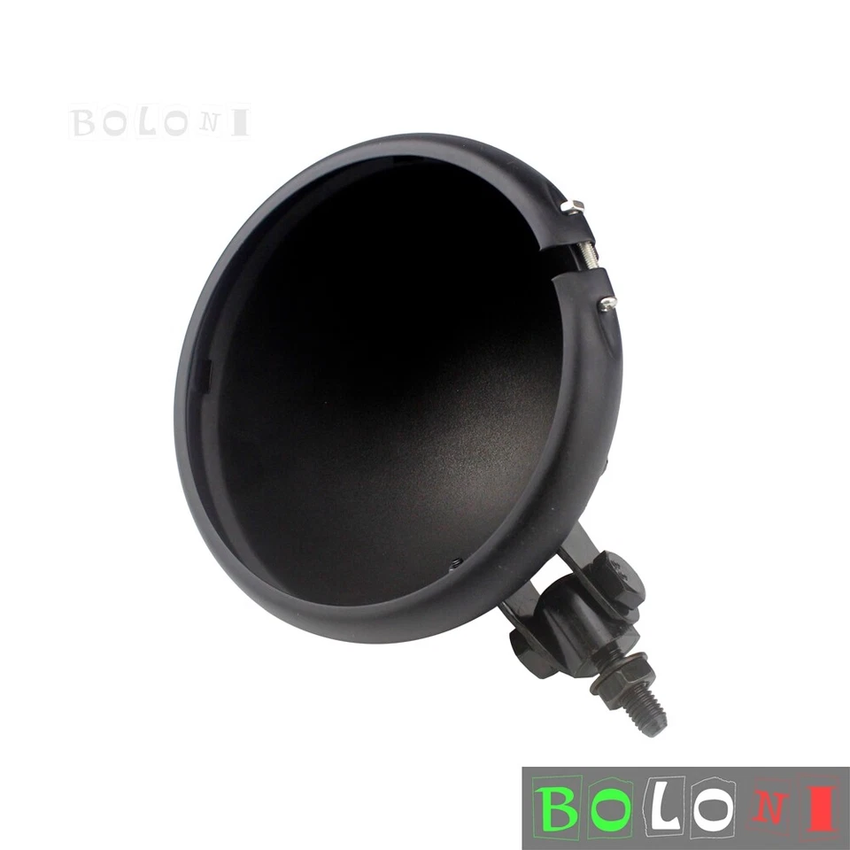 Cubo bombilla carcasa faro 5,75" para Harley Dyna Street Bob Super Glide Foto 4 de 4