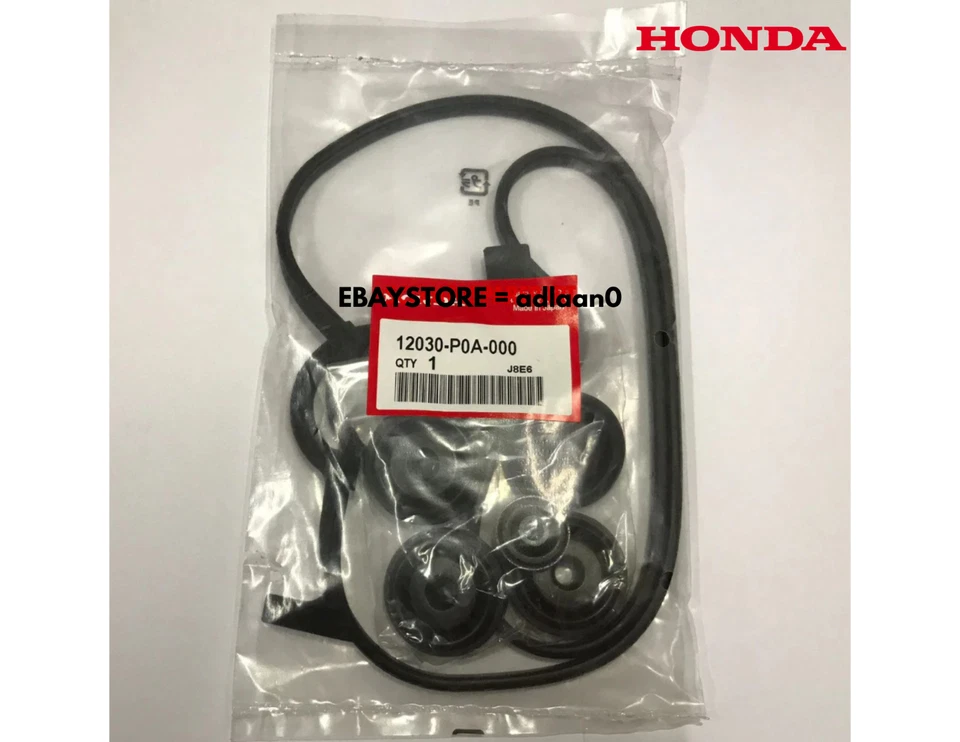 Genuine OEM Valve Cover Gasket Set Kit 12030-P0A-000 for Honda Accord Odyssey CL Foto 2 de 4