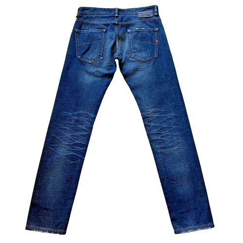 ULTRA RARE Brand New FENDI Men's Slim COTTON JEANS with LOGO Size 32 - Picture 2 of 16