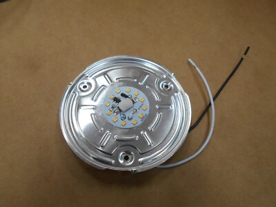 *12 VOLT 4 3/8'' ROUND DREAM LIGHT LED ON/OFF SWITCH MIDDLE NO COVER FREE SHIP 