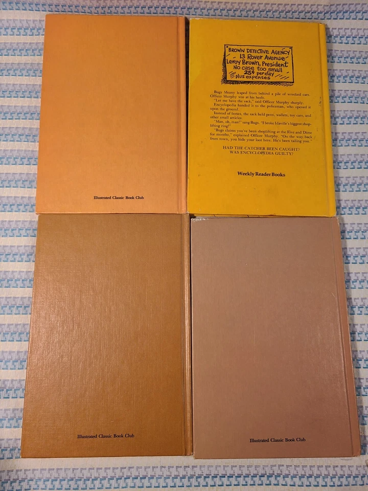 Lot of 4 Vintage Hardcover Children's Books Weekly Reader Books GC USED - Image 2 of 4