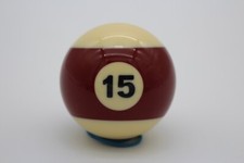 Replacement 15 Billiard Pool Ball - Standard Regulation - 2 1/4" Diameter