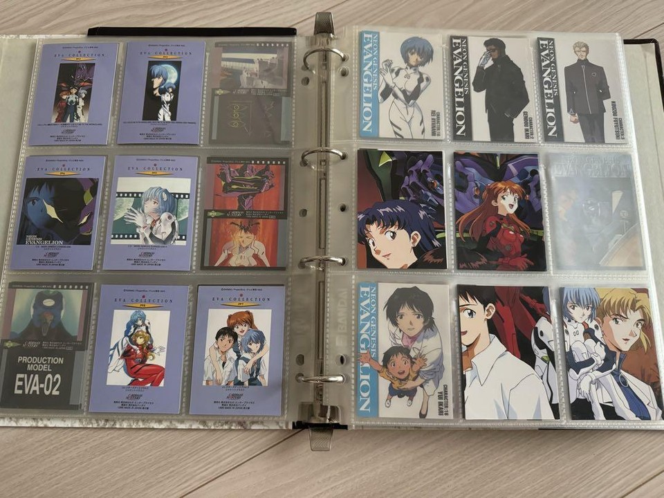 Evangelion Carddass Masters eBay