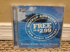 Simply Survival - New Music Sampler by Various Artists (CD, Jun-2001, Hear It F…