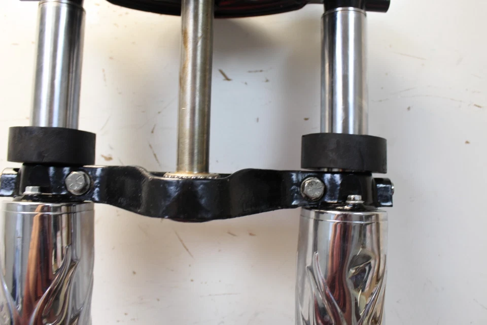 Horquillas Harley Street Glide 2007 41 mm recta triple abrazadera eje SG39 Foto 4 de 4