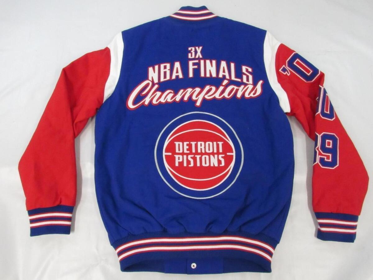 New Detroit Pistons Mens 89 90 04 NBA Finals Champions G-III New Detroit Pistons Mens 89 90 04 NBA Finals Champions G-III